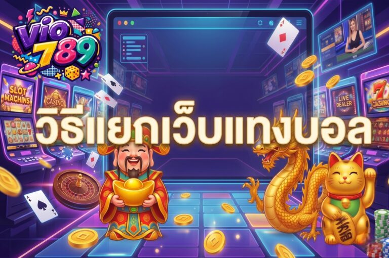 วิธีแยกเว็บแทงบอลเอเย่นต์กับเว็บตรง VIO789
