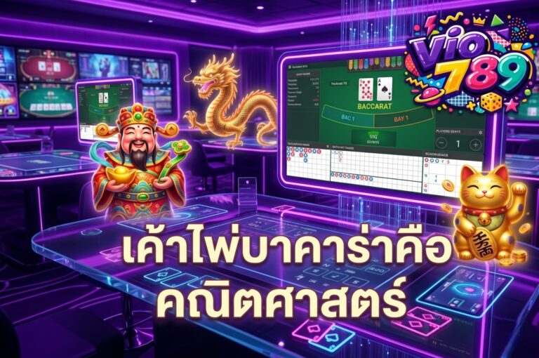 เค้าไพ่บาคาร่าคือคณิตศาสตร์ VIO789
