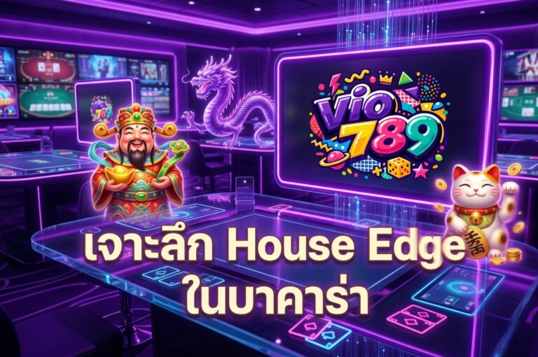 เจาะลึก House Edge ในบาคาร่า VIO789