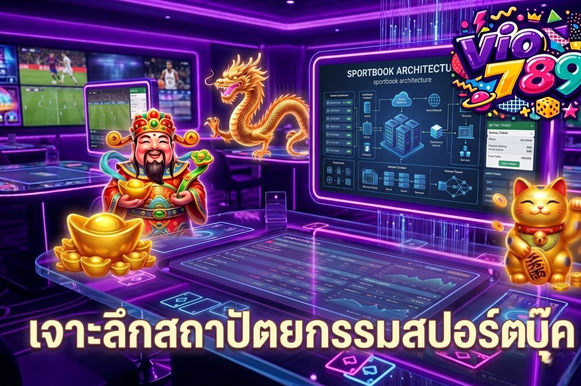 เจาะลึกสถาปัตยกรรมสปอร์ตบุ๊ค VIO789