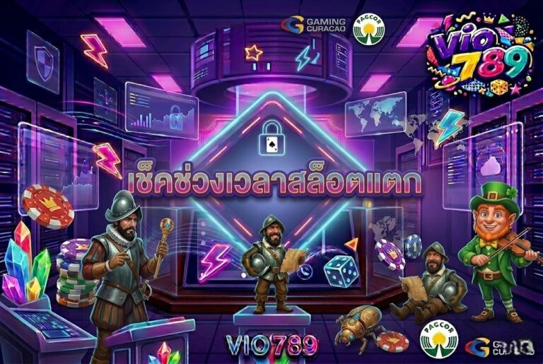 เช็คช่วงเวลาสล็อตแตก VIO789
